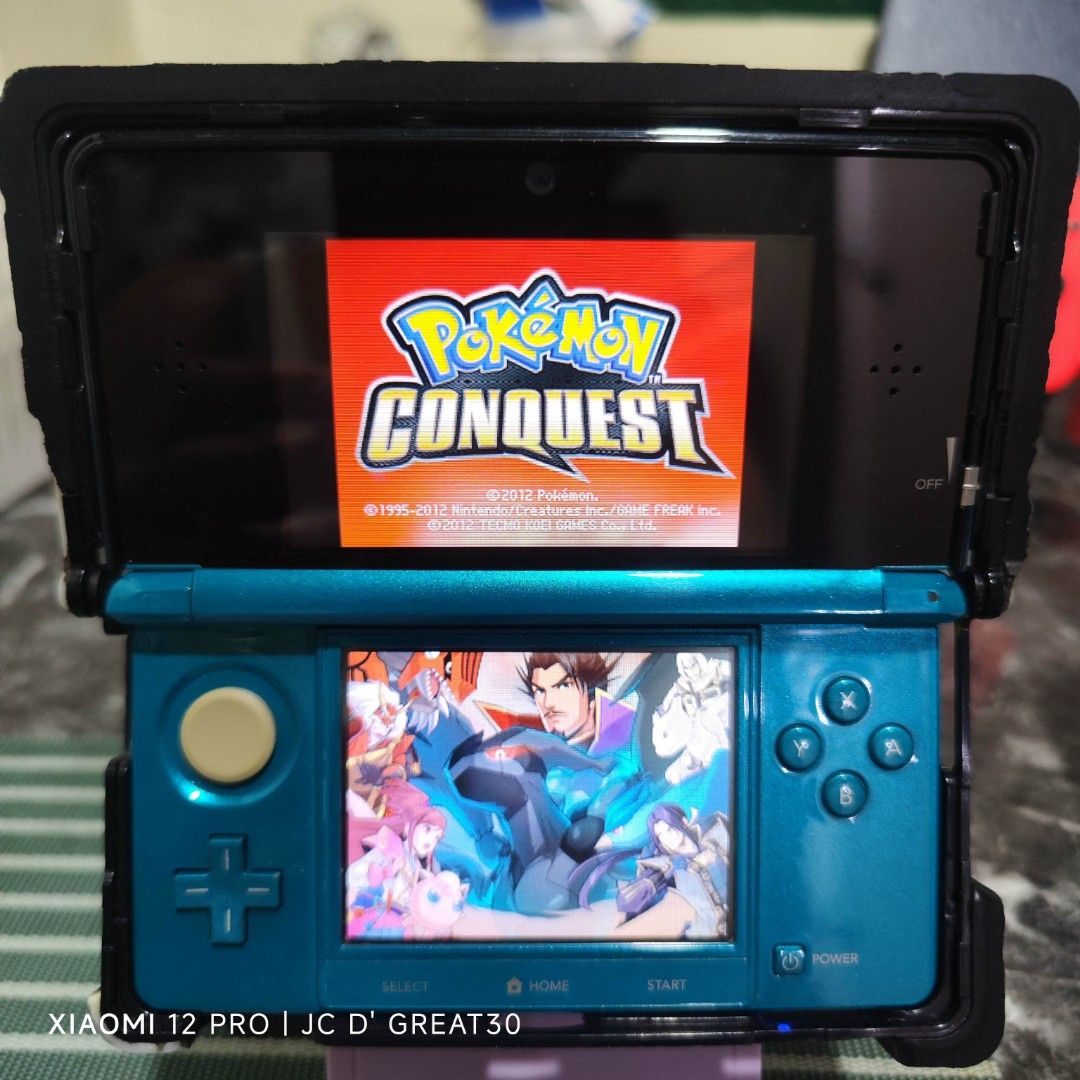 Pokemon Conquest DS Game Authentic (Category: Nintendo) located in Quezon City. Submitted by shopme_gadget30 (Listing ID 1349684554, Image 3). Description: kindly read the details first for sale fixed price good condition tested and working game card Only Very clean pin compatible to Nintendo 3ds usa region Rare game Shoopppppeee —,✅ can check out pm for the linnnkkk (If shoopppee check out, price is higher because of shooppppeee deduction qc are