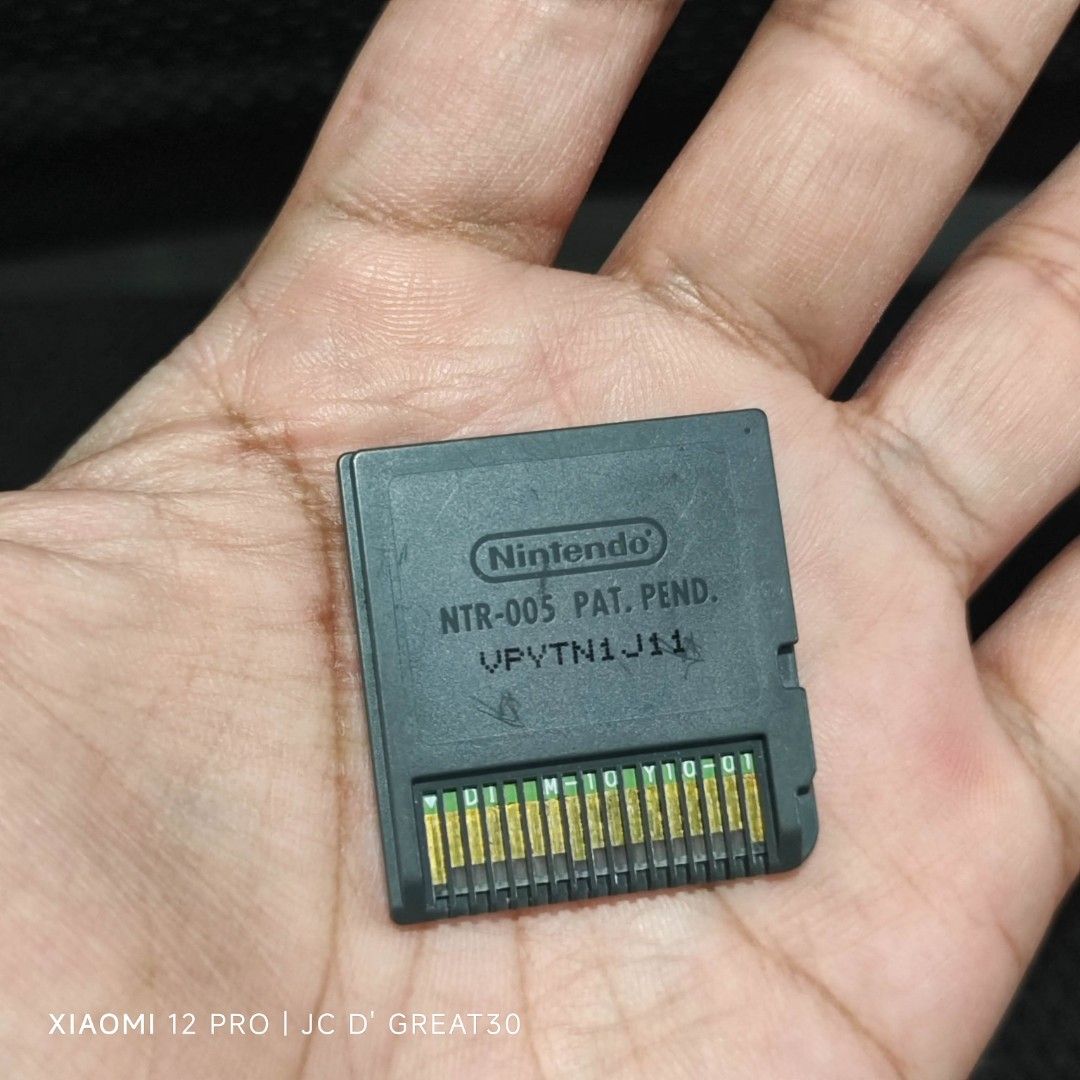 Pokemon Conquest DS Game Authentic (Category: Nintendo) located in Quezon City. Submitted by shopme_gadget30 (Listing ID 1349684554, Image 2). Description: kindly read the details first for sale fixed price good condition tested and working game card Only Very clean pin compatible to Nintendo 3ds usa region Rare game Shoopppppeee —,✅ can check out pm for the linnnkkk (If shoopppee check out, price is higher because of shooppppeee deduction qc are