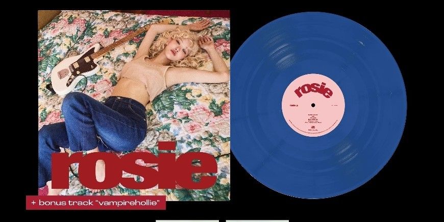 洋楽 ROSIE VAMPIREHOLLIE EDITION BLUE VINYL Amazon.com: ROSE - FIRST STUDIO ALBUM [ROSIE] VINYL