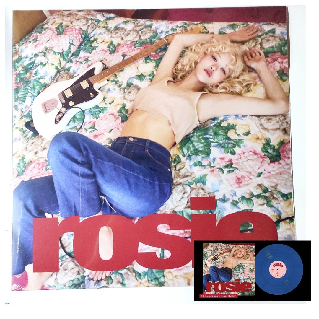 洋楽 ROSIE VAMPIREHOLLIE EDITION BLUE VINYL Amazon.com: ROSE - FIRST STUDIO ALBUM [ROSIE] VINYL