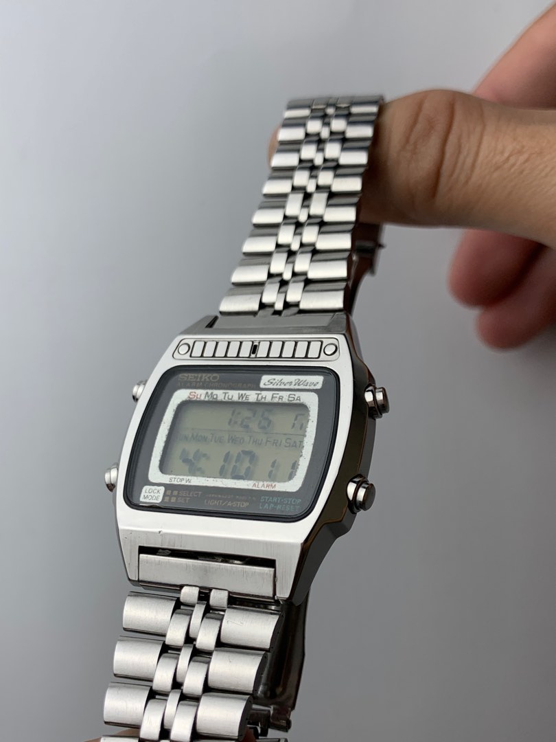 稼動品【80'sVTG】SEIKO SilverWave A257-5020 Seiko Silverwave A257-5020 - Vintage Rare Digital Watch Runs (dead
