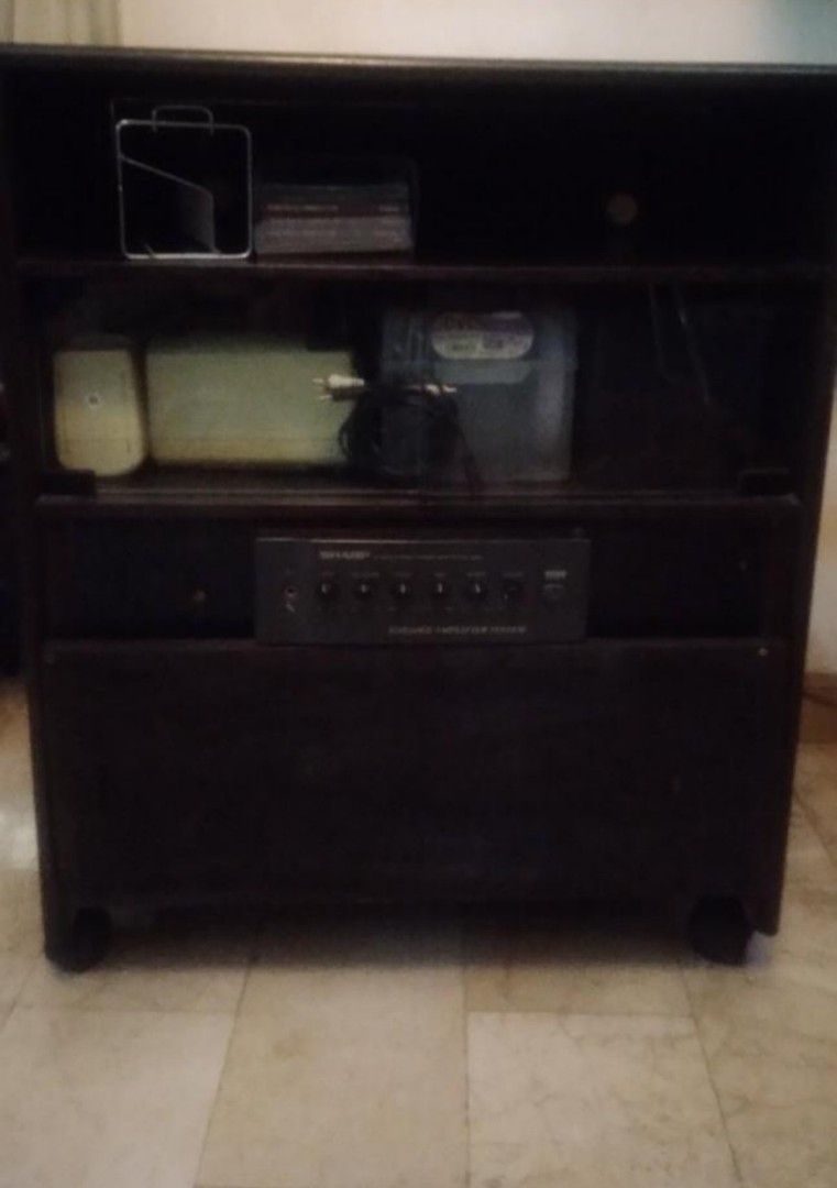Sharp karaoke amplifier systen (Category: Soundbars, Speakers & Amplifiers) located in Quezon City. Submitted by KrisbyKreme (Listing ID 1349633183, Image 1). Description: .