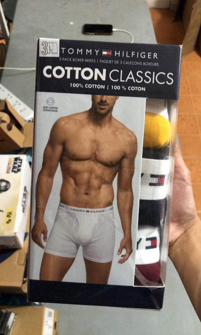 TH BOXER BRIEF FOR MENS (Category: Underwear) located in Quezon City. Submitted by jadeonlineshop (Listing ID 1349741930, Image 1). Description: TOMMY HILFIGER BOXER BRIEF &BRIEF SIZE SMALL AND MEDIUM(3 PCs pack) 💯 guaranteed original and brand new from 🇺🇲 USA Pinas on hand and ready to ship nation wide.