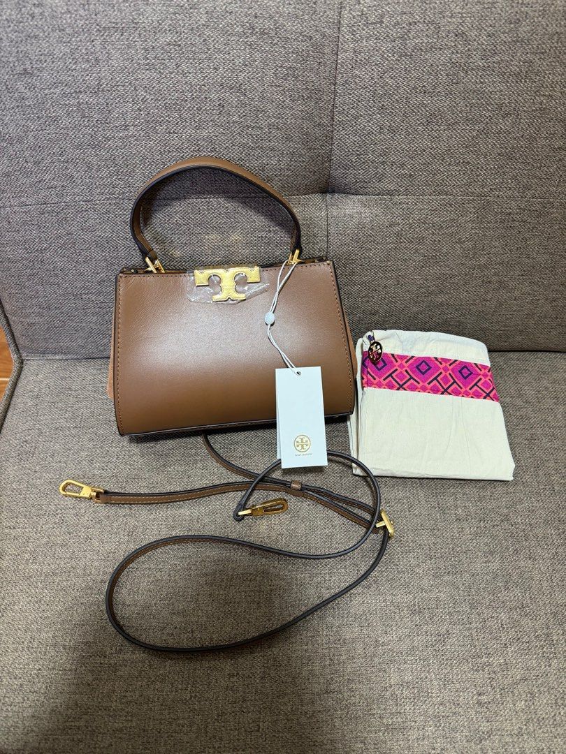Tory Burch Eleanor Satchel (Category: Luxury Bags & Wallets) located in Quezon City. Submitted by krenseybeaute (Listing ID 1349554656, Image 2). Description: Brand New Japan Sourced Rfs: Nagbbawas po ng gamit lilipat na po ng tirahan) .