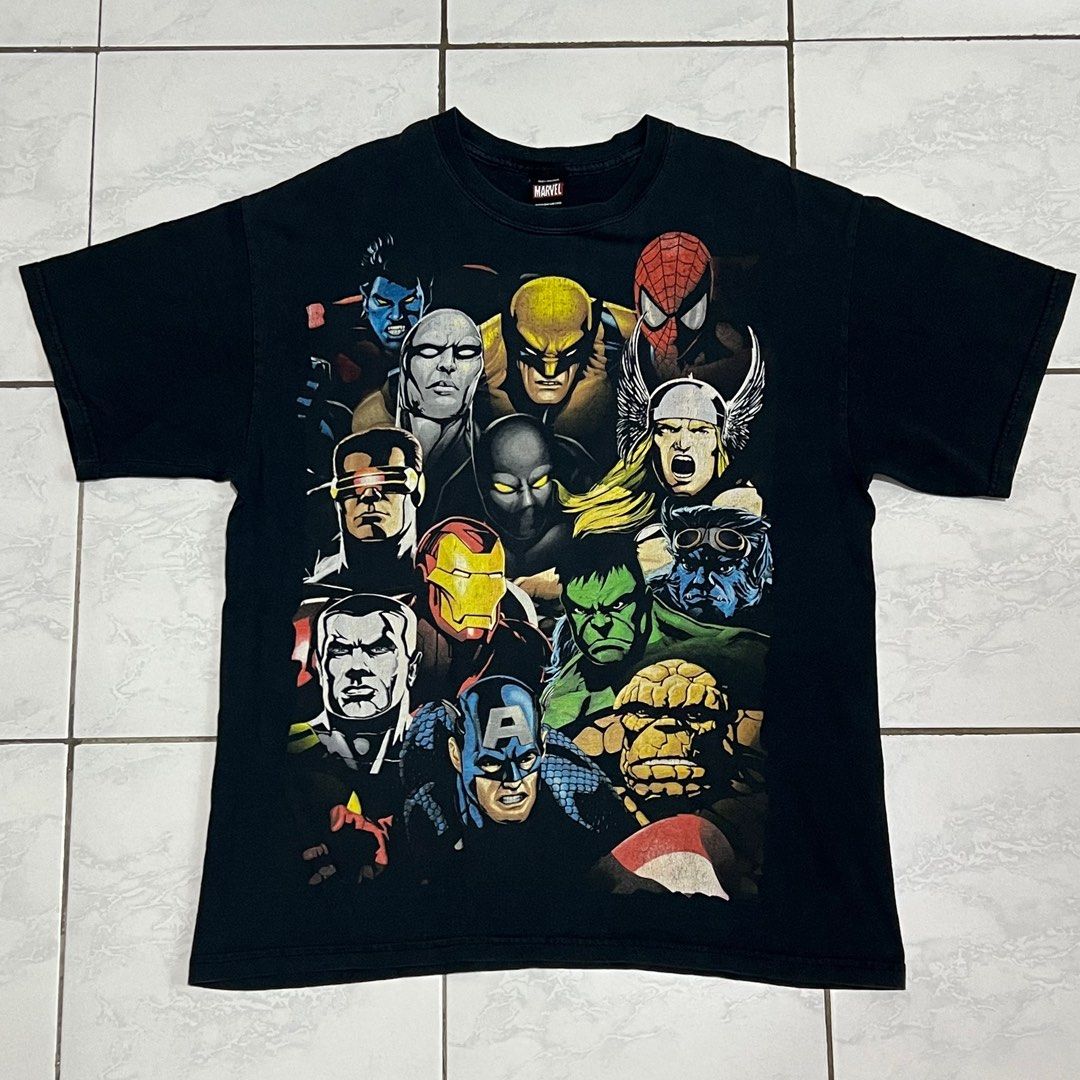 VINTAGE MARVEL MAD ENGINE FULL CAST T-SHIRT (Category: Tshirts & Polo Shirts ) located in Paranaque City. Submitted by 53an_ (Listing ID 1349664631, Image 2). Description: VINTAGE MARVEL MAD ENGINE FULL CAST T-SHIRT ₱1100 DIMENSIONS LENGTH: 28.5 WIDTH: 21.5 SLEEVE: 7.5 SHOULDER: 21 CONDITION: 7/10 Honest Issues: No size tag RFS: Need Funds, Bought 2nd Hand. Washed 1 time, hindi ko pa nagamit. STILL NEGOTIABLE Depends sa mapagkasunduan na price PA