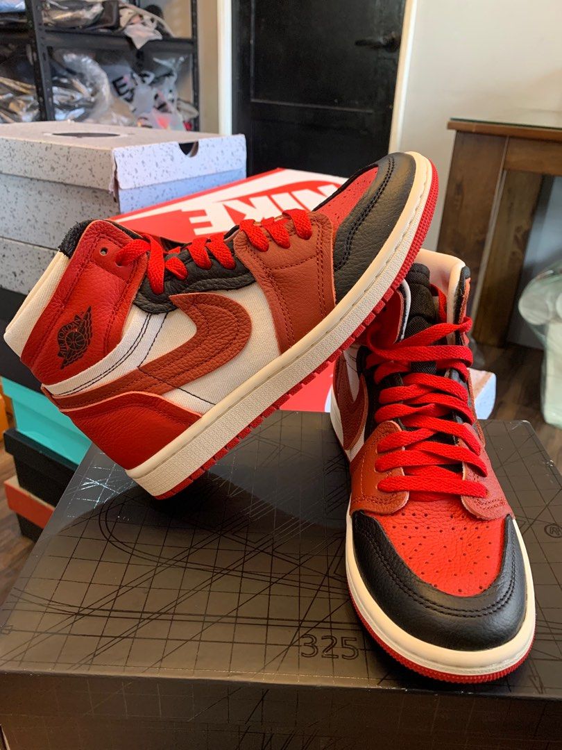 WMNS Air Jordan 1 MM high (Category: Sneakers) located in Cebu City. Submitted by alluringstuff (Listing ID 1349559318, Image 2). Description: WMNS Air Jordan 1 MM high brand new from US size 7US.