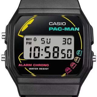 太子/銅鑼灣門市 Casio 50週年 Classic X PAC-MAN 1980年代 經典食鬼遊戲 F-91WPC-1A F91WPC-1A F-91 F91 電子錶  行貨1年保養64238579070722110