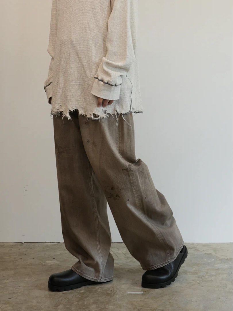 サイズ2 ANCELLM AGING WIDE 5P DENIM オファー PANTS サイズ2 ANCELLM