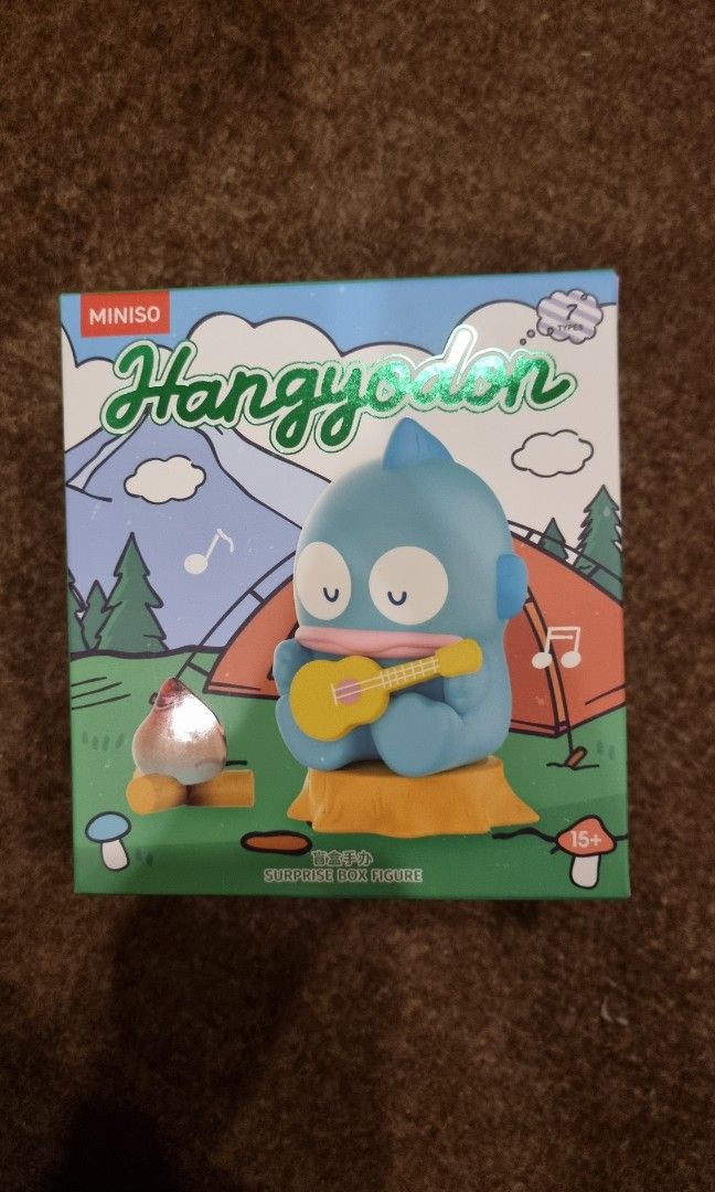 Assorted blind boxes (Category: Designer & Blind Box Toys) located in Singapore. Submitted by bobyalaca (Listing ID 1349892299, Image 1). Description: Hangyudon package: $30 (as a set and inc mailing) - camping fig $15 - winking carrying octopus $10 - small hangyudon figs $10 - eating potato chips and carrying octopus Shin chan blind box ( unopened) $5 Pokemon Eeveelutions Chinese Figurine - Eevee $10.