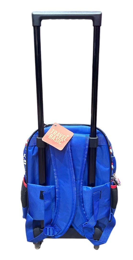 Basketball trolley backpack for boys (Category: Backpacks) located in Paranaque City. Submitted by kaelstoypalace (Listing ID 1349898780, Image 2). Description: Suitable for Kindergarten up to Grade 1.