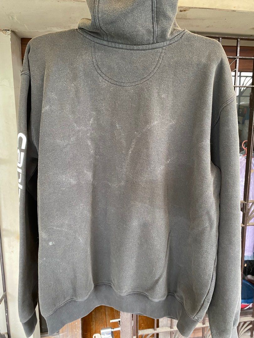 Carhartt Jacket (Category: Coats, Jackets and Outerwear) located in Quezon City. Submitted by runitup (Listing ID 1349799040, Image 2). Description: Carhartt Jacket M on tag (25x25.5) Boxy fit Has pinholes Needs washing.