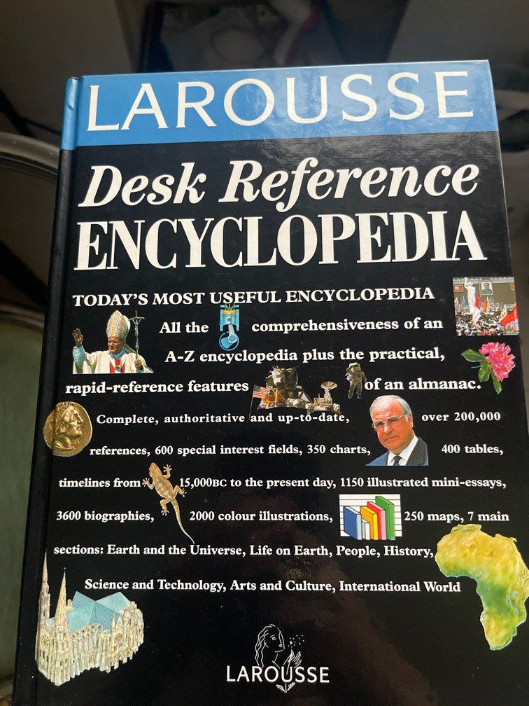 Desk reference encyclopedia (Category: Textbooks) located in Singapore. Submitted by dancewithmee (Listing ID 1349825758, Image 1). Description: .