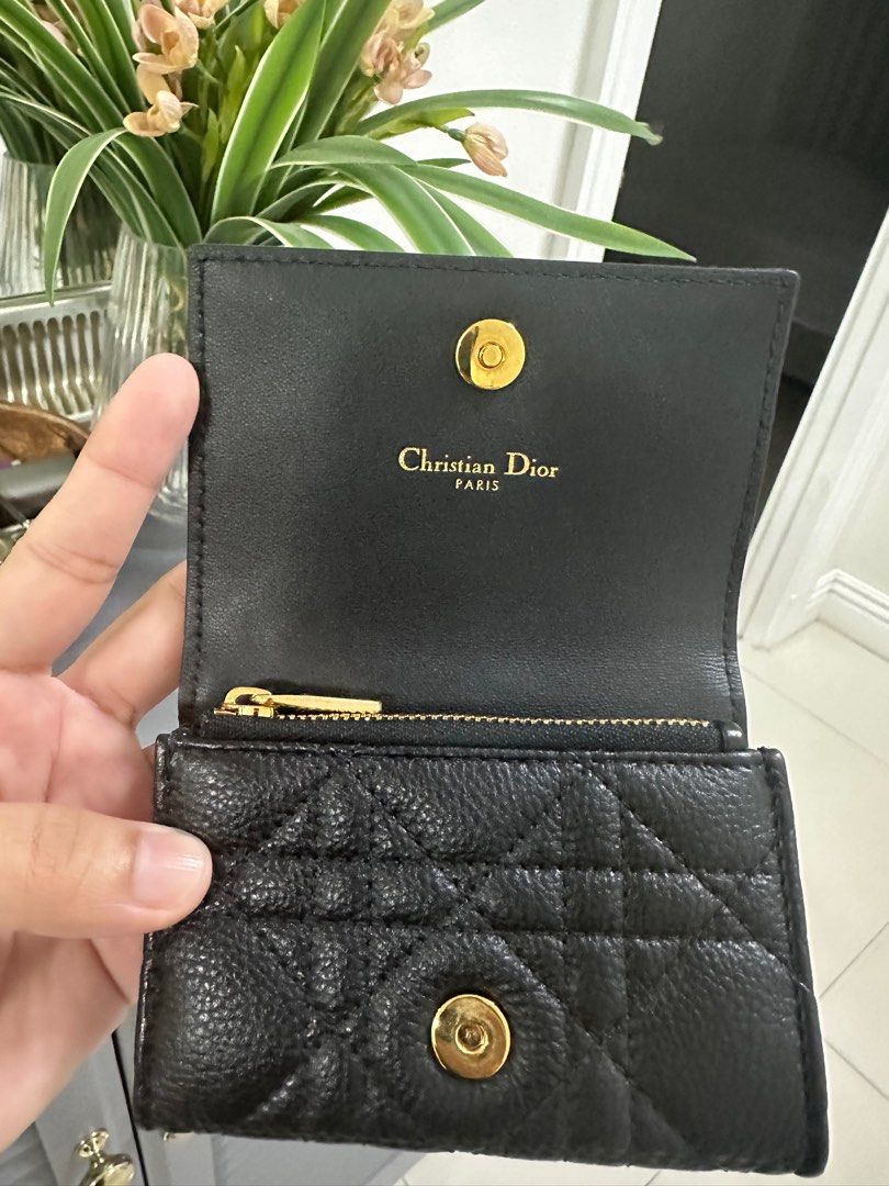 Dior Caro XS Wallet (Category: Luxury Bags & Wallets) located in Quezon City. Submitted by rroldcloset (Listing ID 1349830443, Image 2). Description: 💯 Authentic. Bought it at Solaire Dior..