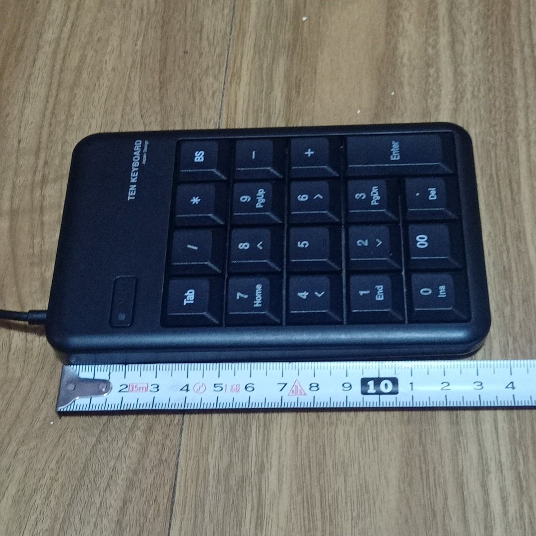 ELECOM NUMERIC KEYPAD (Category: Computer Keyboard) located in Makati City. Submitted by nyxhemera26 (Listing ID 1349913412, Image 3). Description: ELECOM NUMERIC KEYPAD 📌LAST PRICE POSTED 📌PAYMENT FIRST POLICY (BPI, GCASH) NO COD, NO COP 📌 NO RUSH DELIVERY. ITEMS WILL BE PACKED ONLY AFTER PAYMENT 📌ACTUAL PHOTOS POSTED 📌LALAMOVE, GRAB, J&T C/O BUYER 📌SURPLUS ITEM, PLEASE MANAGE YOUR EXPECTATIONS.