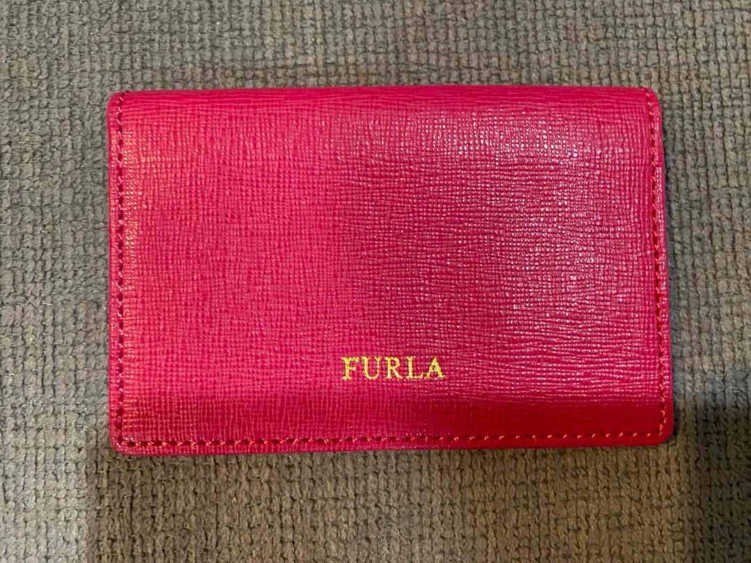 FURLA Credit Card Holder (Category: Luxury Bags & Wallets) located in Manila. Submitted by rosedimaguiba (Listing ID 1349785832, Image 1). Description: FURLA Credit Card Holder Brand New (bought, never used) 4/14” L 3” H (Folded, as pictured) 5 7/8” (unfolded, as pictured) .