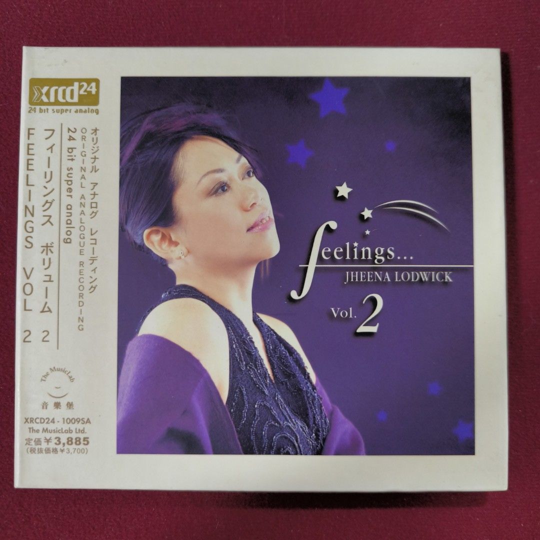 (XRCD24) Jheena Lodwick 『Feelings Vol.2』 Jheena Lodwick – Feelings Vol. 2 – CD (XRCD, Album, Stereo