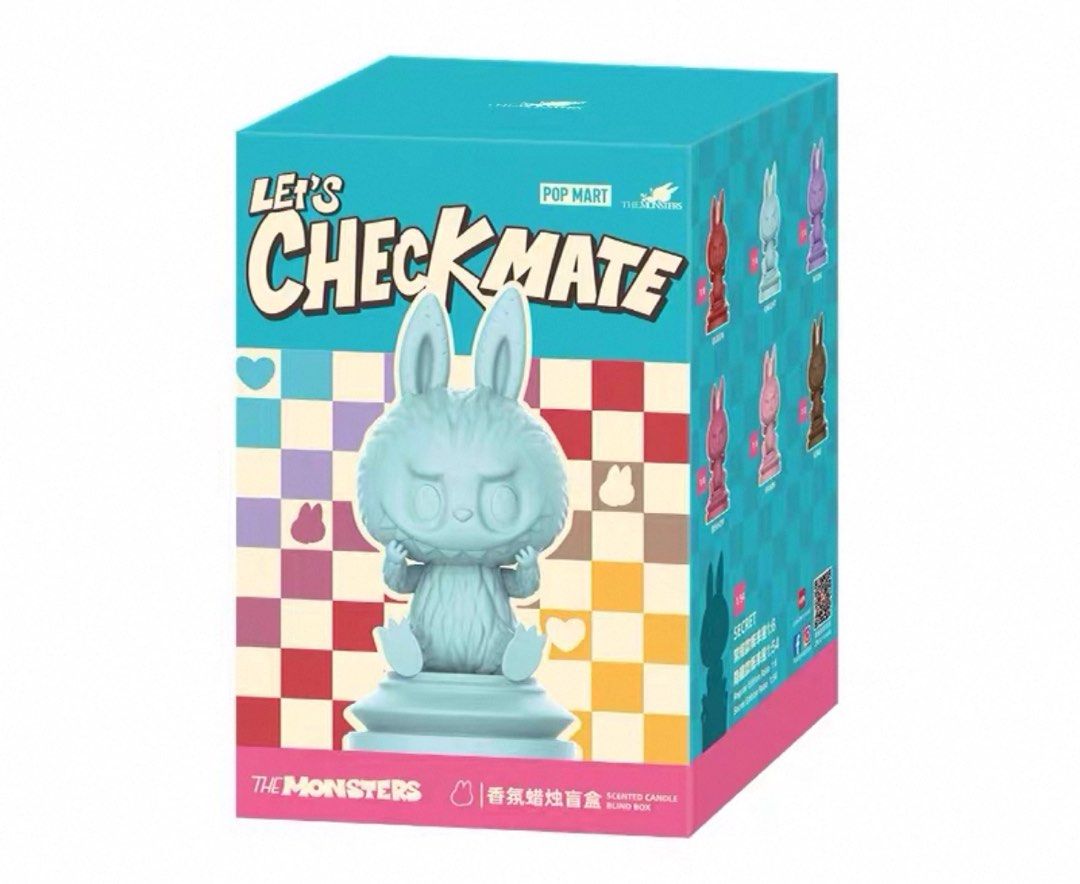LABUBU THE MONSTERS LETS CHECKMATE POPMART SERIES / FULL SET