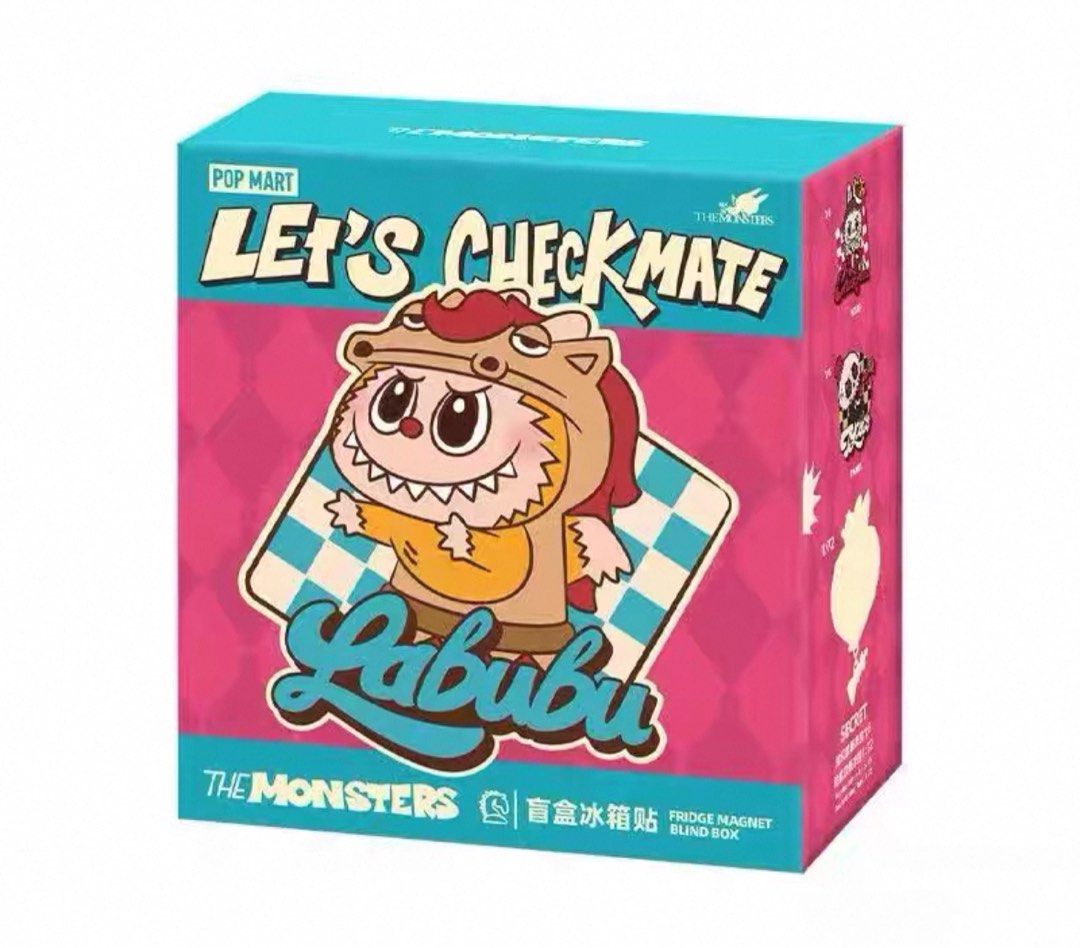 LABUBU THE MONSTERS LETS CHECKMATE SERIES POPMART / FULL SET