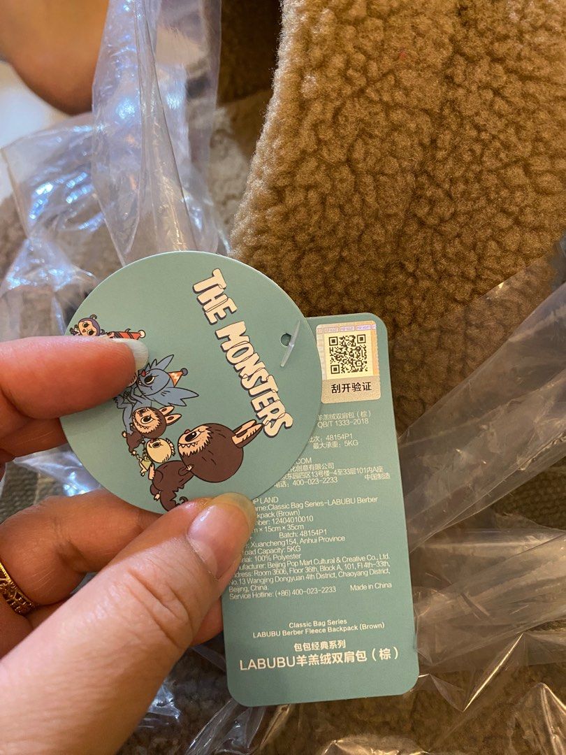 LBB backpack (Category: Character Goods) located in Singapore. Submitted by pooh16 (Listing ID 1349762583, Image 2). Description: Brand new , bought from pop land … Can scan for Authentic .