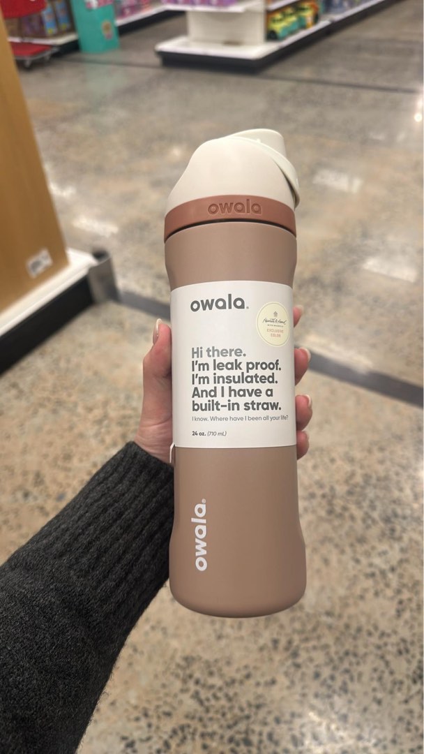 Light Brown Owala 24oz [Exclusive Color], Furniture & Home Living ...