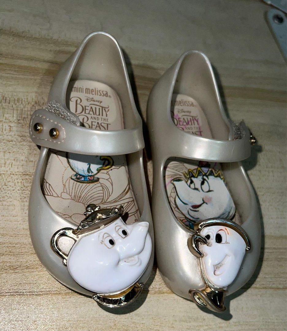 Mini Melissa Beauty and the Beast (Category: Babies & Kids Fashion) located in Imus. Submitted by loveforseconds (Listing ID 1349916384, Image 2). Description: Decluttering Mini Melissa Beauty and the Beast Size: USA 5 Will clean before shipping. Payment: GCASH Shipping: c/o buyer.