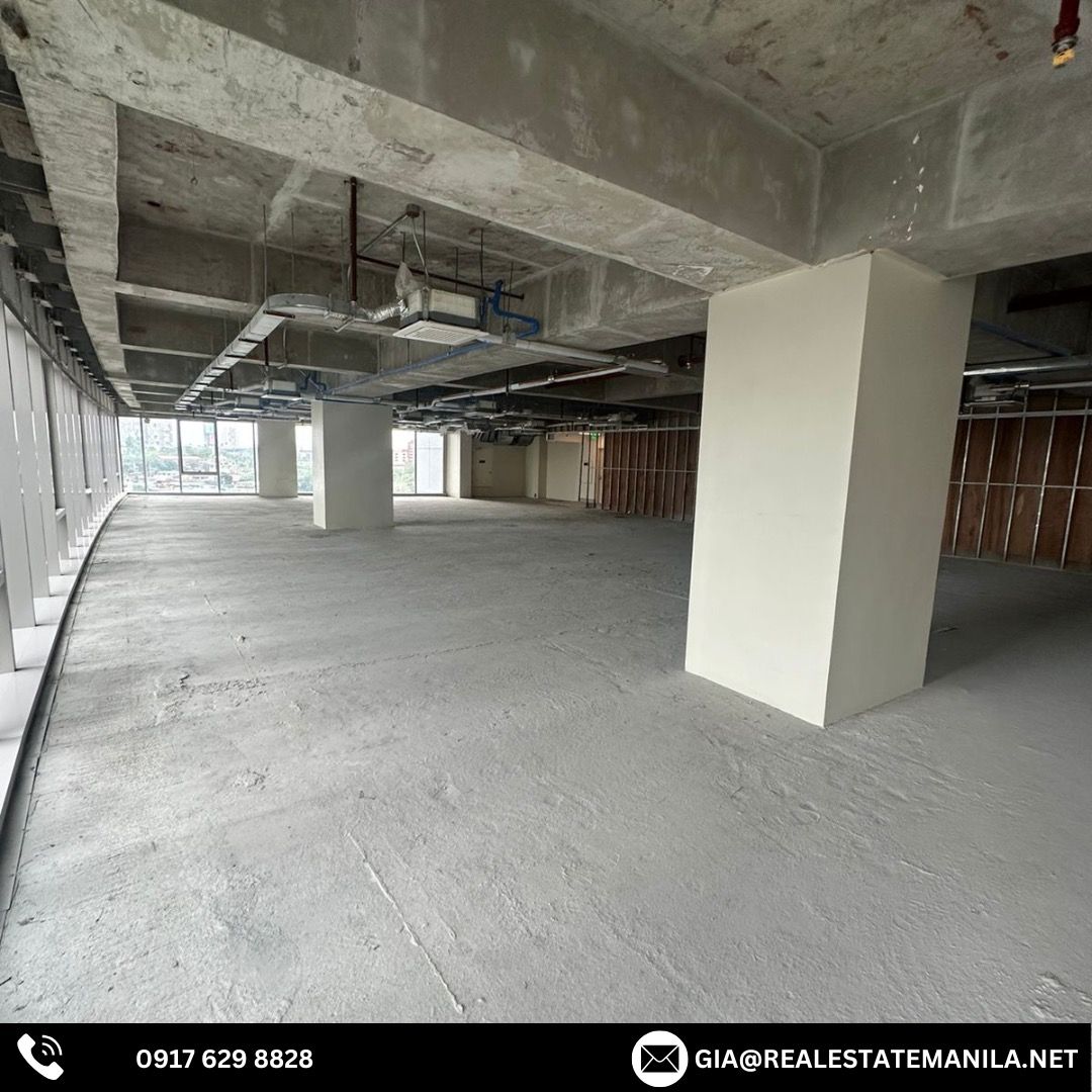Newly turned over office space at 1 Proscenium in Rockwell (Category: Commercial) located in Makati City. Submitted by gia.singson_09176298828 (Listing ID 1349786879, Image 2). Description: Property Code: FL004 Newly turned over office space at 10th floor of 1 Proscenium in Rockwell. Details as follows and pics attached: P1,300/sq m + VAT + association dues gross leasable area: 640 sq. m. can issue invoice while tenant pays for the VAT and submit