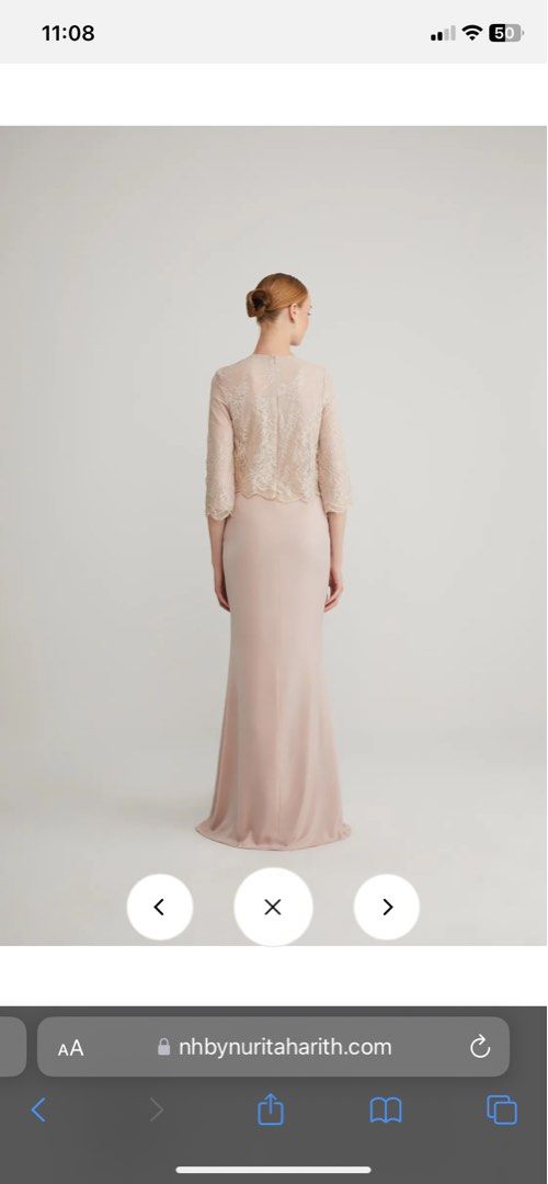 NH by Nurita Harith OLIE - DUSTY BLUSH (Category: Baju Kurung & sets) located in Singapore. Submitted by makingscents (Listing ID 1349887141, Image 3). Description: NH by Nurita Harith Bought direct from NH website but it’s too big (I’m UK6 and this fits UK8) BNIB and unworn .