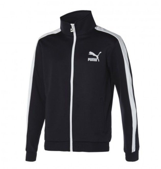 Puma LS Eagle Point Track Jacket (Category: Coats, Jackets and Outerwear) located in Pasay City. Submitted by bbearyoon (Listing ID 1349827375, Image 2). Description: Size S on Tag Length: 23.3in Width (Armpit to Armpit): 20in Brand new with tag Unisex.