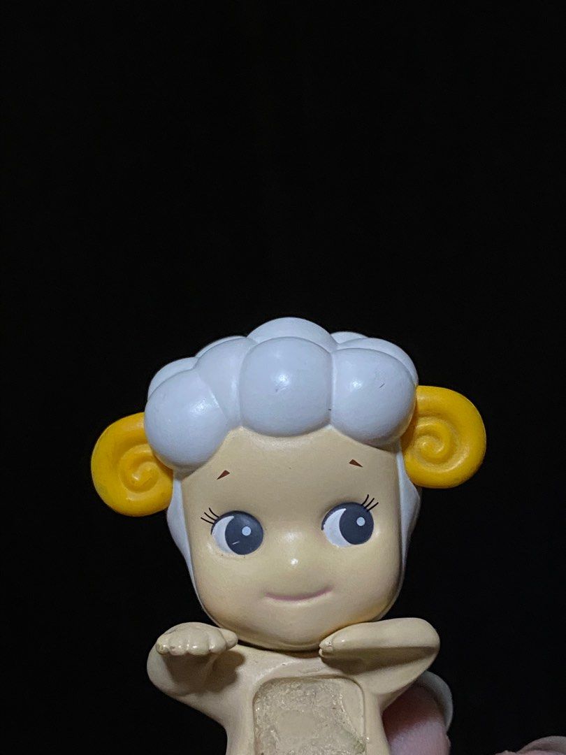 Sonny Angel Sheep Hipper (Surg) (Category: Designer & Blind Box Toys) located in Paranaque City. Submitted by d_clutterss (Listing ID 1349852652, Image 1). Description: - repainted a few parts of the head (w acrylic paint) - has a small paint chip on the feet - not visible discoloration on the 🍑 - can provide new adhesive - with bnf from another sonny series - can also trade feel free to drop offers.
