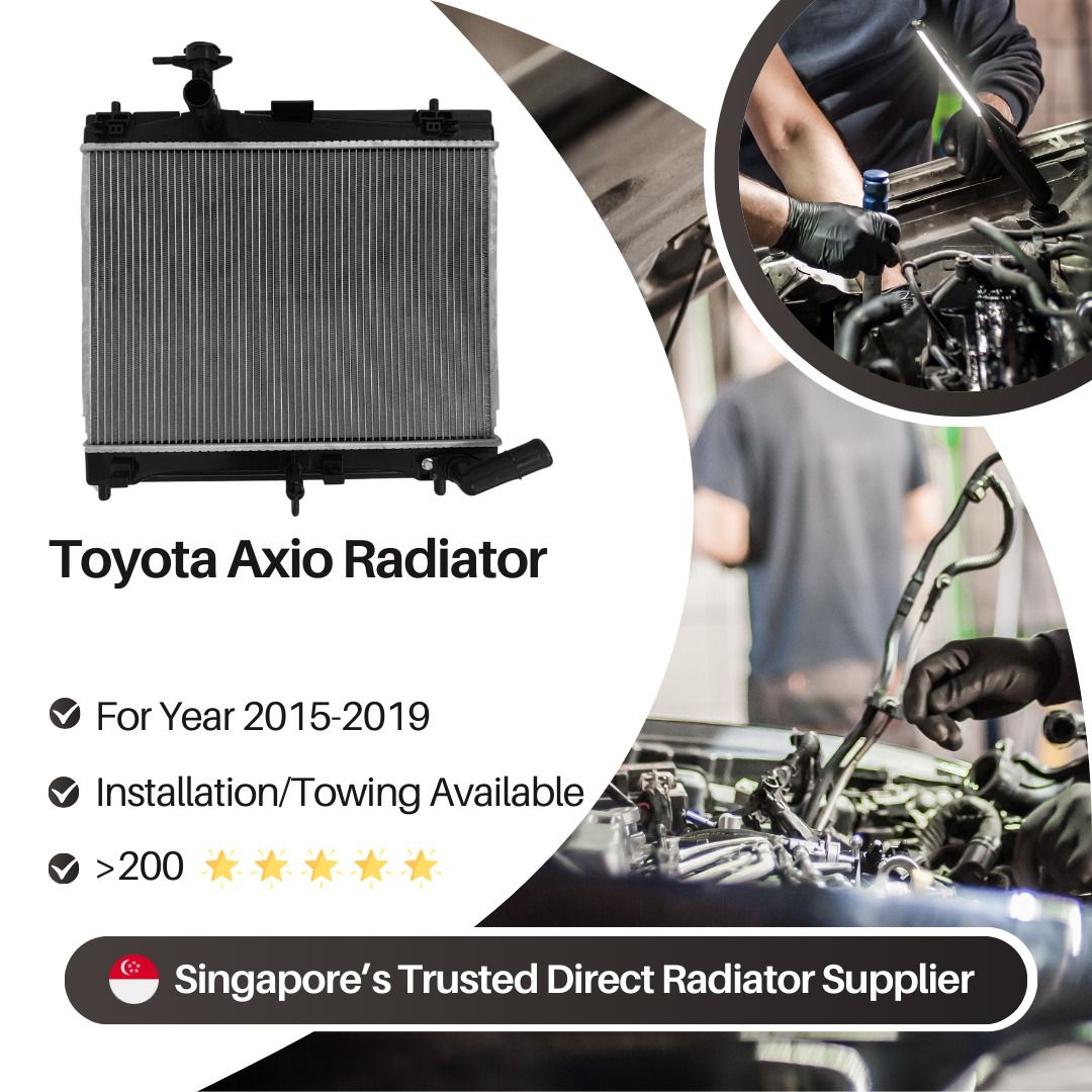 Toyota Axio 1.5L Radiator, Car Accessories, Car Workshops & Services on ...