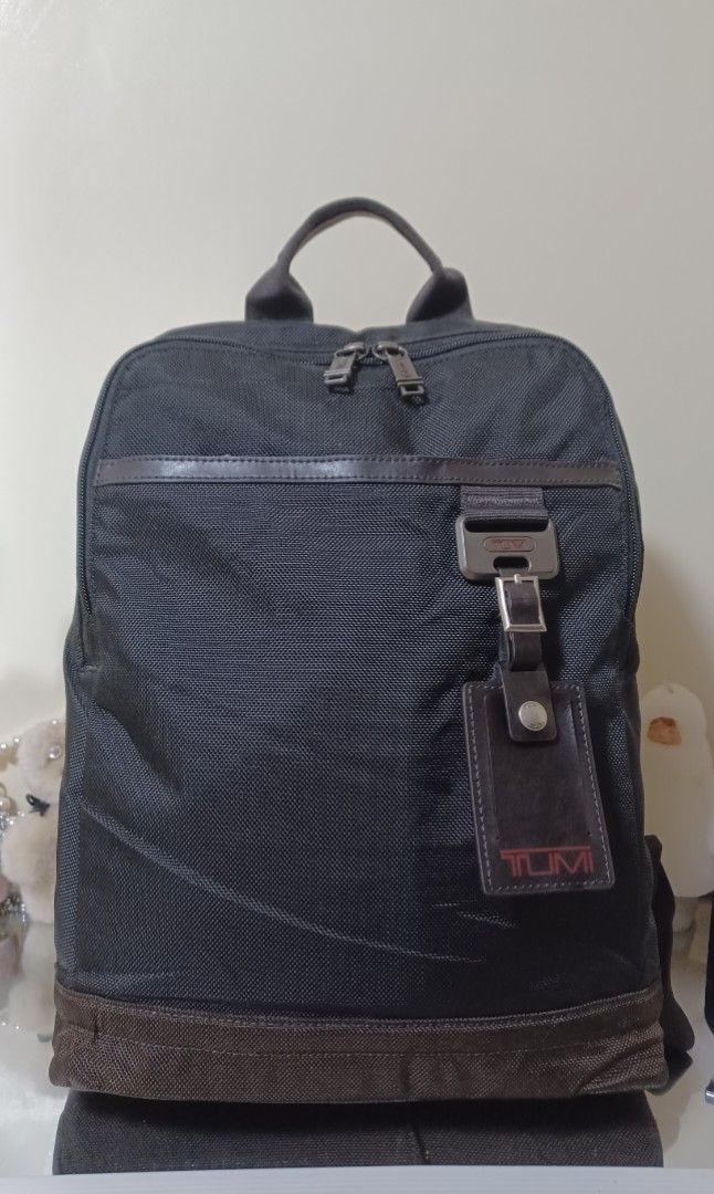 💜💕Tumi Westwood Slim Backpack Hickory (Category: Luxury Bags & Wallets) located in Quezon City. Submitted by wheremyheart_is (Listing ID 1292951121, Image 3). Description: <item is available as long as posted> *auth-orig.,hard to come by collector must own piece,Tumi is a luxury manufacturer of suitcases and other travel products. Think of Rolex for watches. That’s what Tumi is for suitcases and travel bags, *almost like new unused con.,with qr
