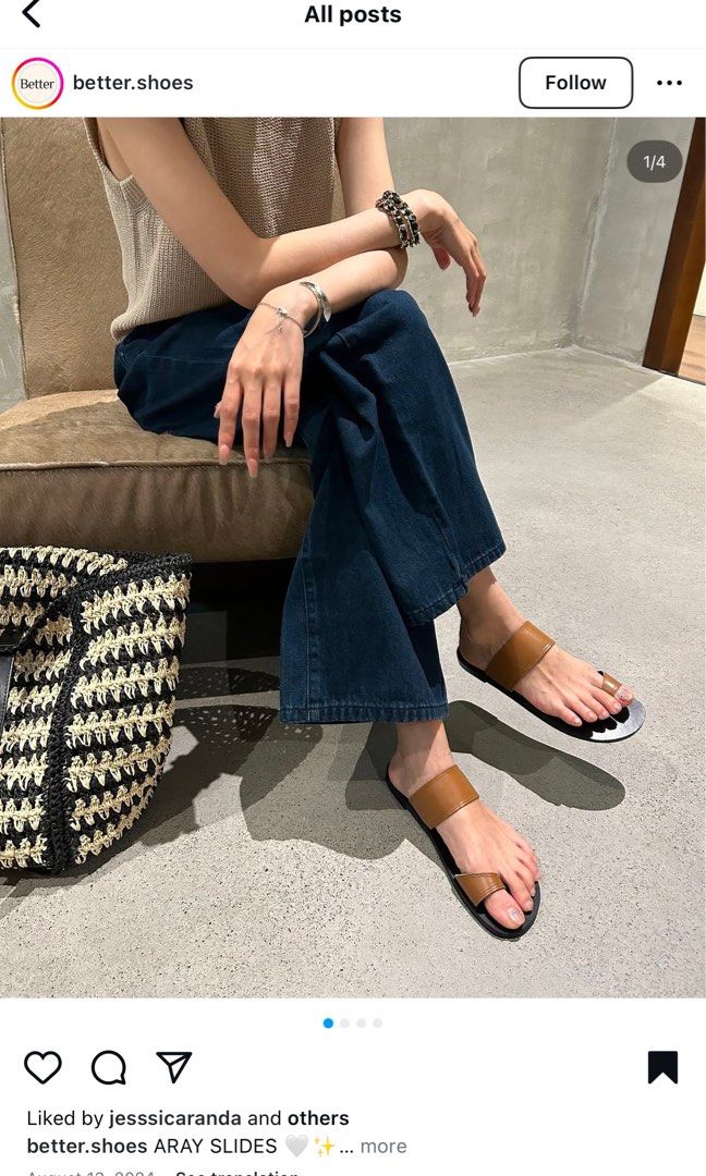 Vietnamese Brand Brown Sandals Slides (Category: Sandals) located in Quezon City. Submitted by premarie (Listing ID 1349845353, Image 1). Description: Brand is Better Shoes, Vietnamese brand. Bought this in Hanoi in Dec 2024. Worn only thrice. Comes with box @better.shoes on IG Super cute! Fits size 37/7.