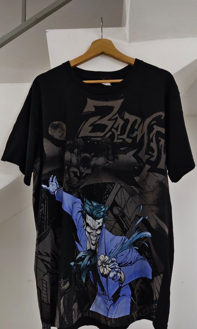 Lot De 3 T-shirts Officiels Batman - Le Joker Arkham Knight - Taille L Homme - Neufs
