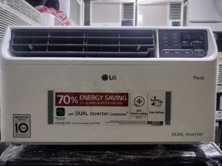 1HP LG DUAL INVERTER WITH REMOTE AIRCON WINDOW TYPE