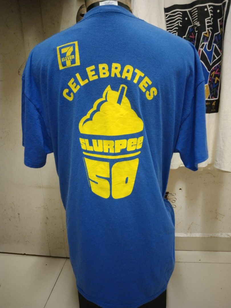 7Eleven Celebrates Slurpee 50th, Men's Fashion, Tops & Sets, Tshirts ...