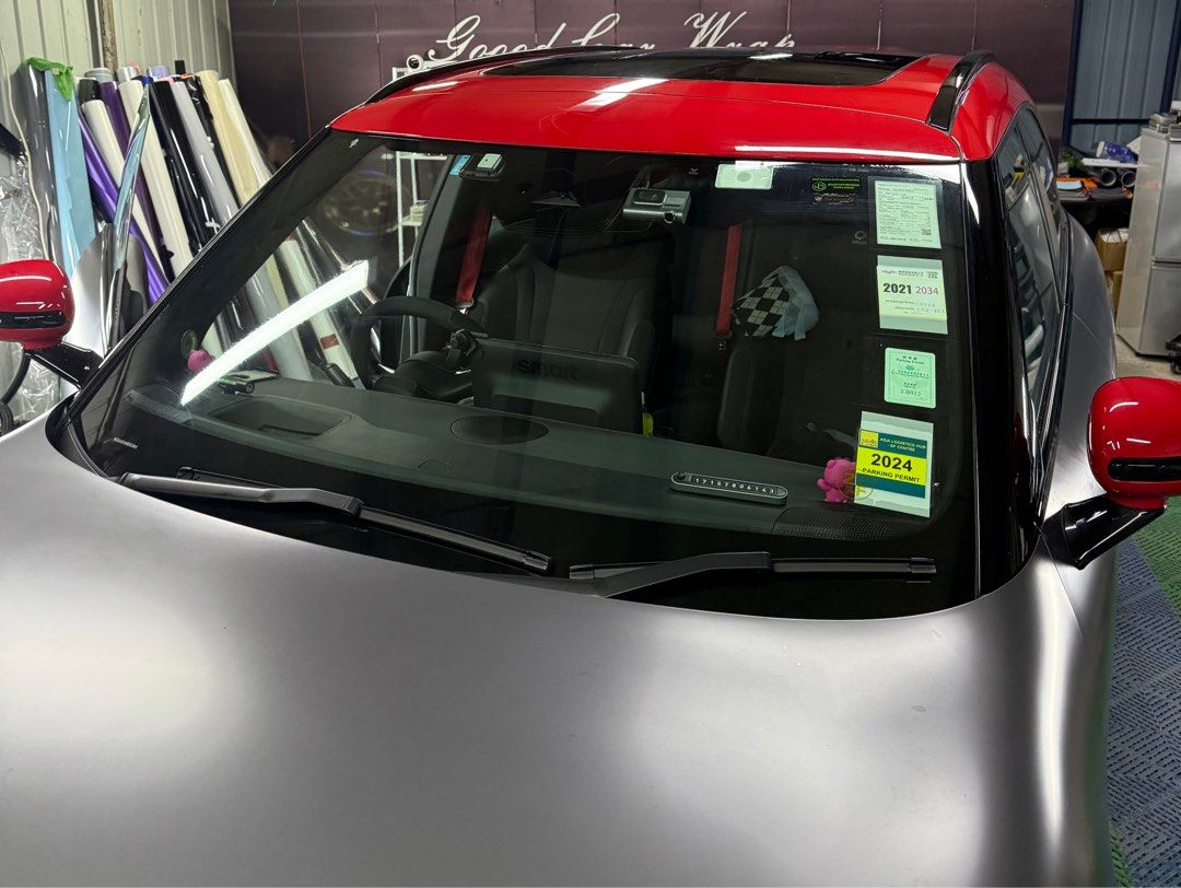 擋風玻璃防爆膜玻璃膜防石仔保護玻璃Smart#1, 汽車配件, 其他- Carousell