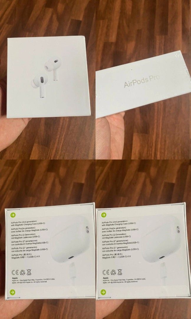 Airpods pro 2 TYPE C WITH APPLE COVERAGE (Category: Earphones) located in Manila. Submitted by omomo1 (Listing ID 1350001318, Image 1). Description: brand new sealed premium Ç0pY cl0se to orig.