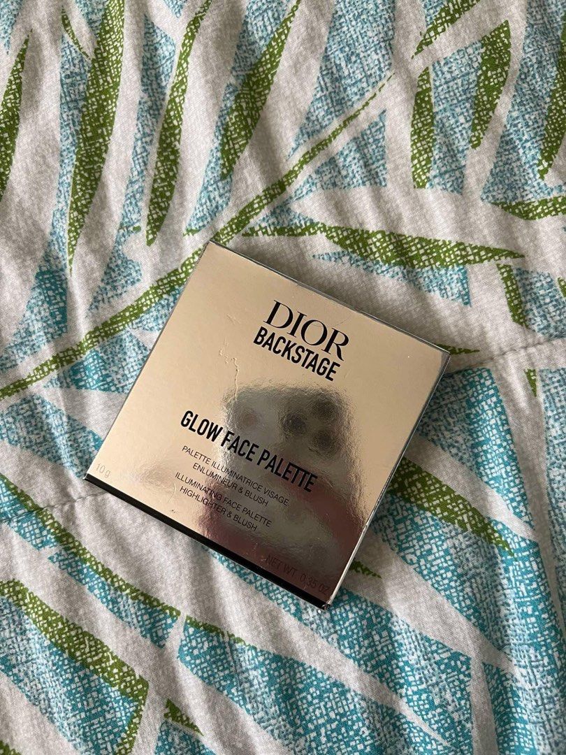 Dior backstage glow face palette (Category: Makeup) located in Bacoor. Submitted by annmaliksi (Listing ID 1350031826, Image 1). Description: Dior Glow Face Palette Original price 3500 Used once, opened Dec 2024 Authentic money back if proven fake.