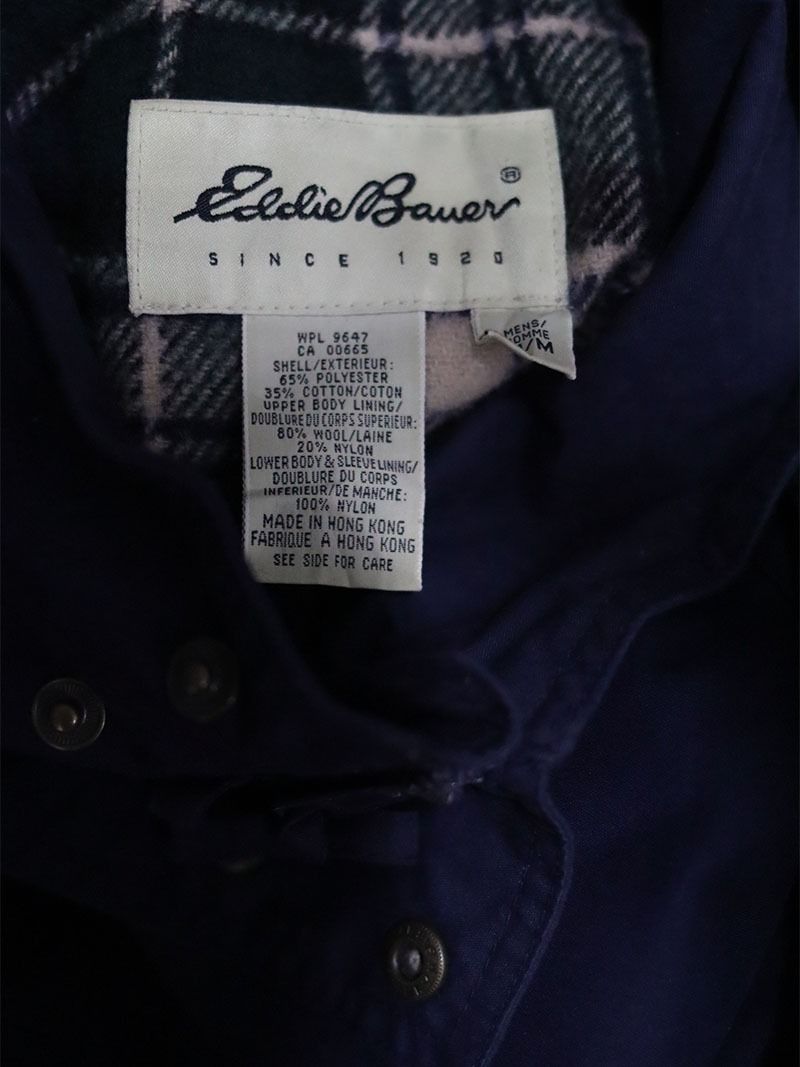EDDIE BAUER Blue Long Winter Coat (Preloved) M/L (Category: Coats, Jackets and Outerwear) located in Catarman. Submitted by almostfridayph (Listing ID 1350042199, Image 2). Description: Brand: E/DDIE B/AUER Condition: Very Good Size: Medium to Large Php 880 Dimensions Chest: 25" Length: 32" Kindly manage your expectations. Our items are thrifted but in excellent condition NO RETURN, NO EXCHANGE Actual product color may vary from the images shown.