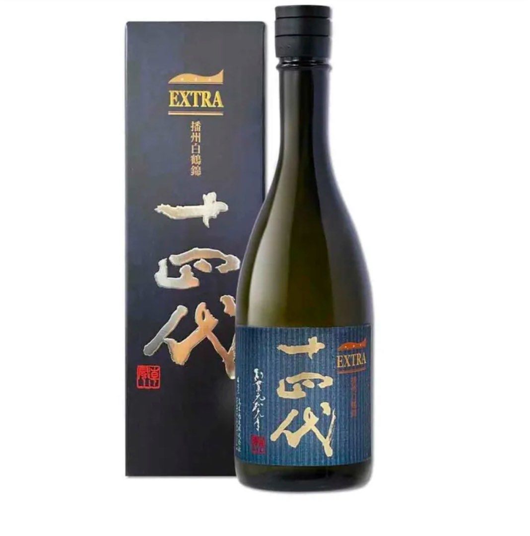 十四代Extra白鶴錦純米大吟釀720ml Juyondai, 嘢食& 嘢飲, 飲料- Carousell