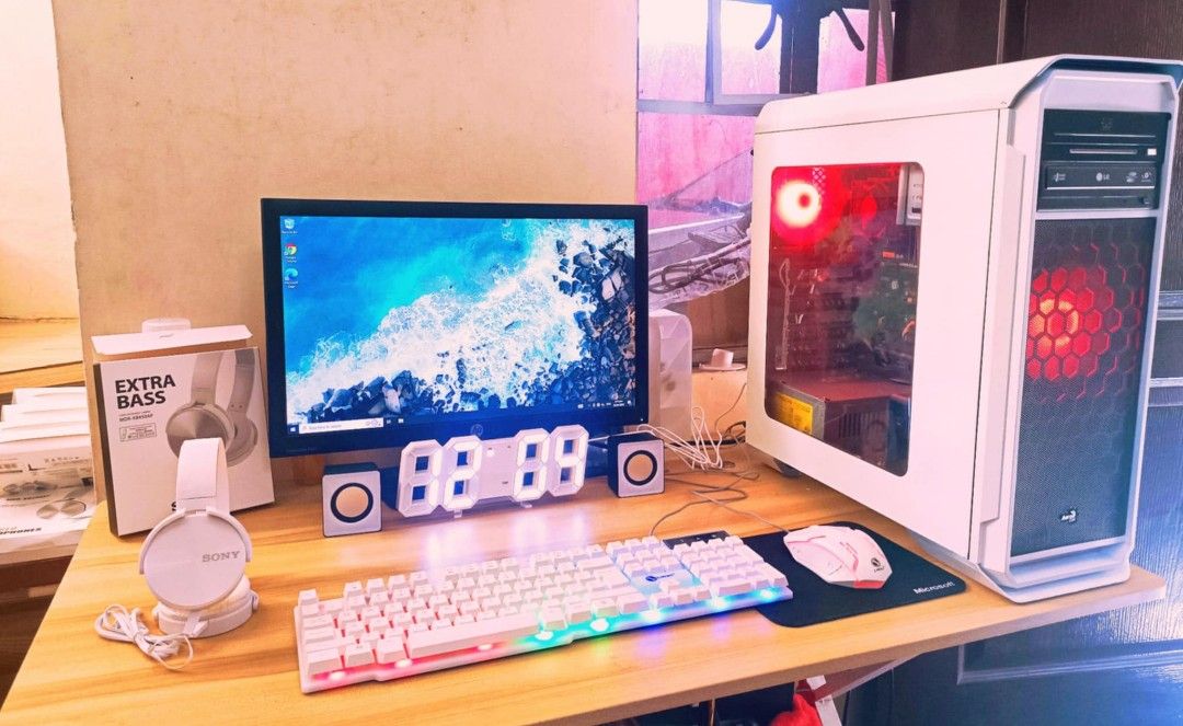 Gaming and Streaming WFH Desktop Computer (wifi ready) (Category: Desktops) located in Pasig City. Submitted by htennekpode (Listing ID 1350020474, Image 2). Description: Gaming and Streaming WFH Desktop Computer (wifi ready) Now: P9,490 only!! √ Wifi Ready √ Pwdeng pang Live Stream √ Pwedeng pang Online Class √ Pwedeng pang work from home √ Pwedeng pang online business √ Pwedeng pang online marketing √ Pwdeng pang office work √ Pwedeng pang Edit