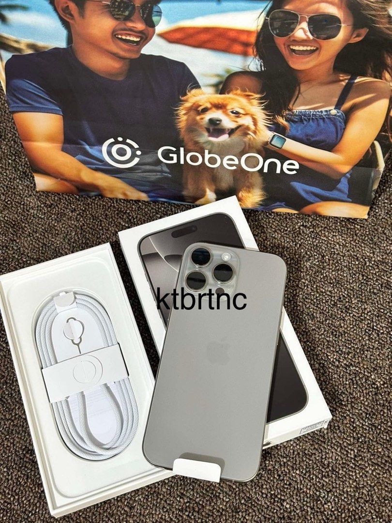 iPhone 16 Pro Max 512gb Natural Titanium (Category: iPhone 16 Series) located in Cavite. Submitted by katbritani92264 (Listing ID 1350022838, Image 1). Description: BRANDNEW iPhone 16 Pro Max 512 GB Natural Titanium •Globelocked (nakaprocess na for openline) •Opened for testing only •1 cycle count only •One year apple warranty until January 25, 2026 •Local variant, NTC Freebies: 20w adapter Case Tempered glass 84500 Pick up Meet up COD/COP.