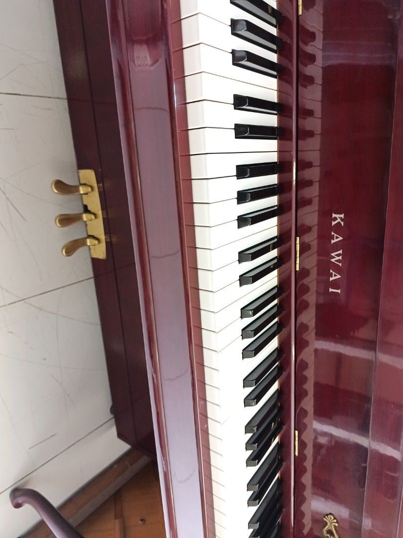 Kawai console piano (Category: Musical Instruments) located in Manila. Submitted by swiftstar.3eae19 (Listing ID 1349951229, Image 2). Description: A piano with exceptional caliber. it has a soundboard of selected solid spruce with an excellent foundation for superb tone and long term tuning stability..