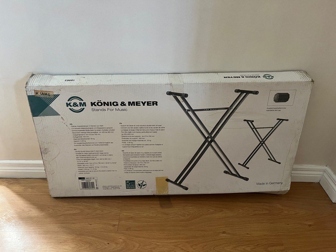 [KÖNIG & MEYER] Piano Stand (Category: Musical Instruments) located in Marikina City. Submitted by relocatingitems (Listing ID 1349988938, Image 2). Description: .
