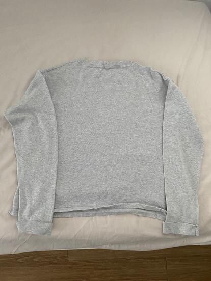 Mango Sweater (Category: Coats, Jackets and Outerwear) located in Las Pinas. Submitted by phluid (Listing ID 1350037650, Image 3). Description: Mango Sweater Authentic Condition 8/10 Size 13-14.