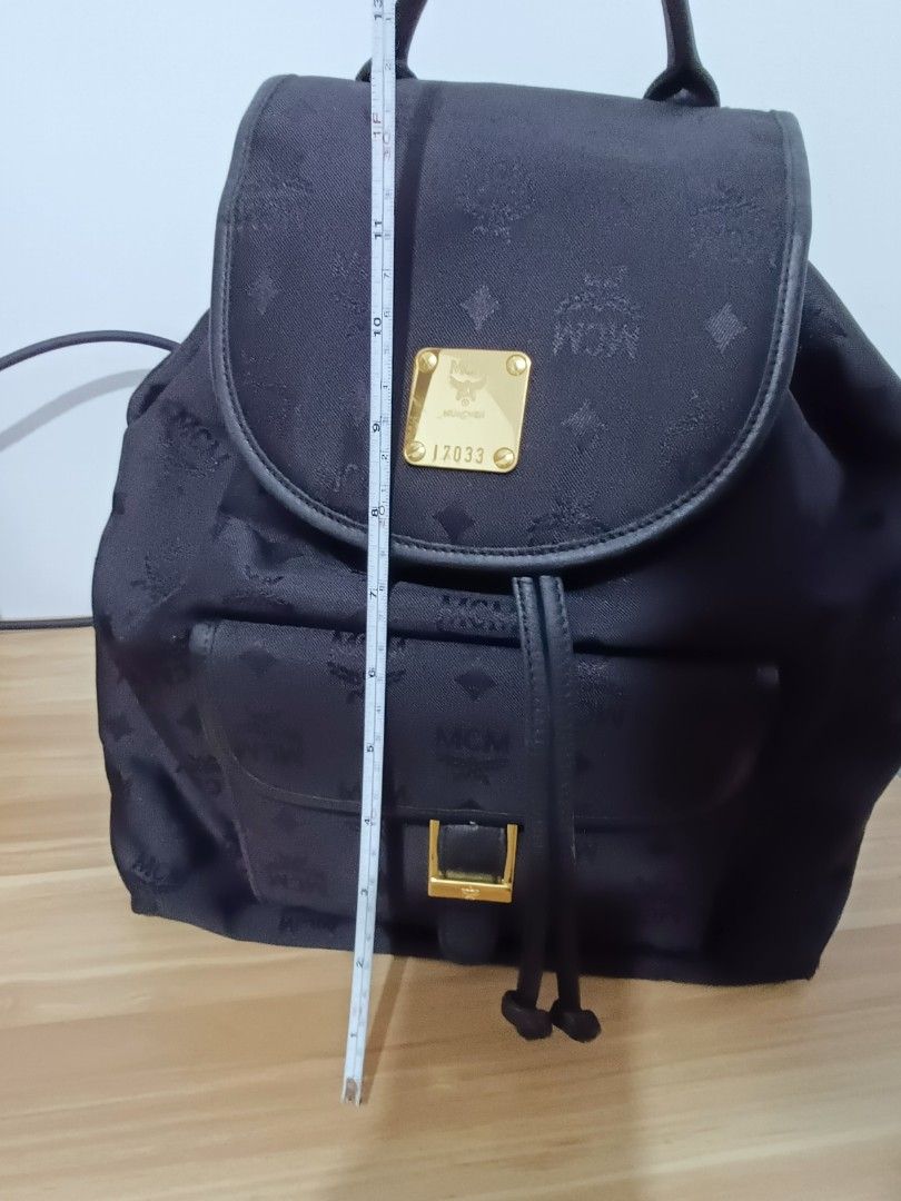 Original MCM Backpack (Category: Luxury Bags & Wallets) located in Santa Cruz. Submitted by easy_ishop168 (Listing ID 1350034149, Image 3). Description: MCM Backpack Bag Selling price: ₱1800 100% Authentic guaranteed.