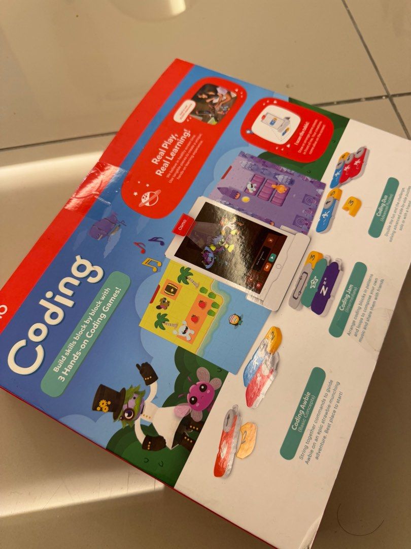 Osmo coding (Category: Infant Playtime) located in Johor Bahru. Submitted by wanzackk (Listing ID 1350050308, Image 2). Description: Learn Coding with ipad Letting go Item new Free pos .