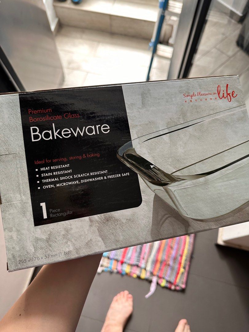 Premium glass bakeware