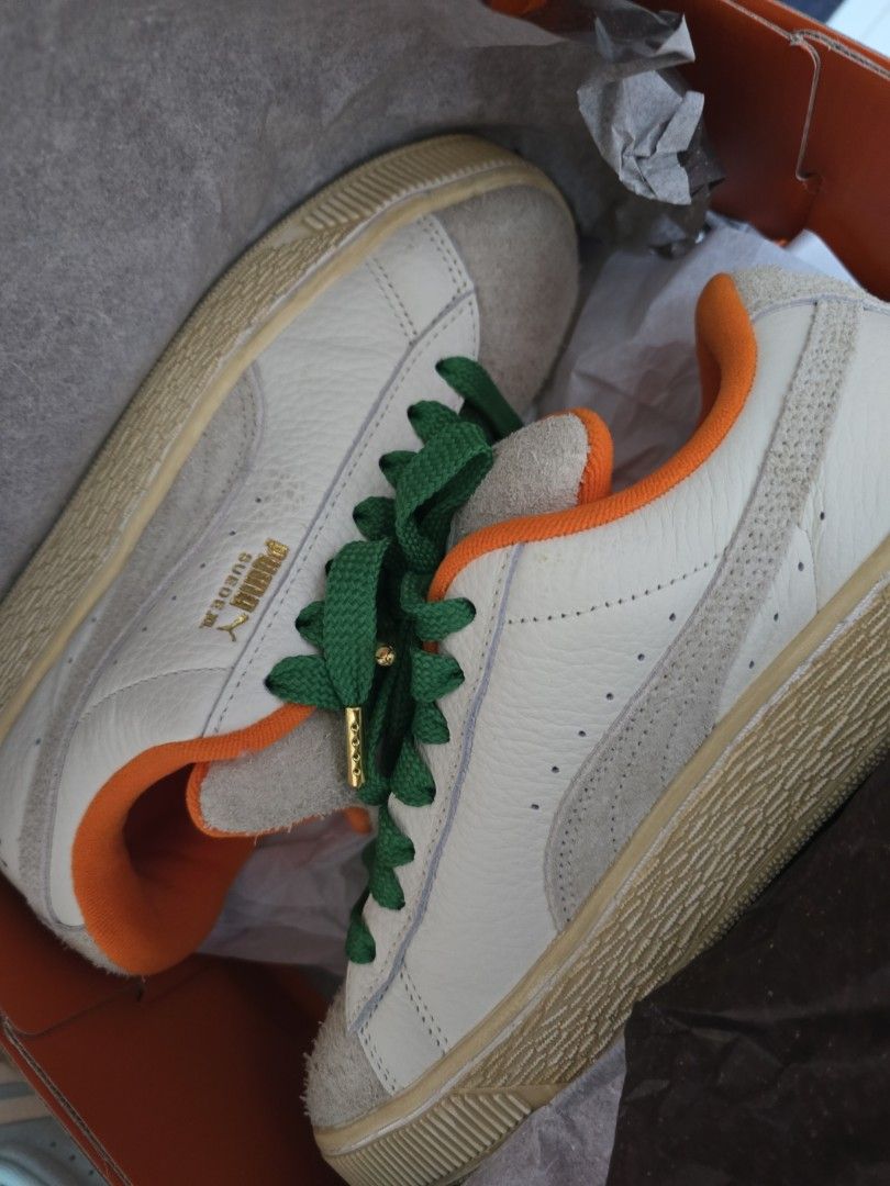Puma x Carrots Suede XL 2 (Category: Sneakers) located in Bacoor. Submitted by csantillan (Listing ID 1350002593, Image 1). Description: used once or twice like new US 6.5.