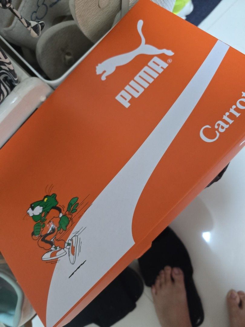Puma x Carrots Suede XL 2 (Category: Sneakers) located in Bacoor. Submitted by csantillan (Listing ID 1350002593, Image 2). Description: used once or twice like new US 6.5.